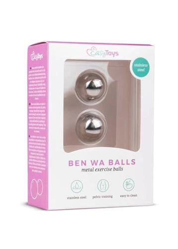 Bolas de Kegel ben wa – plateada | EasyToys