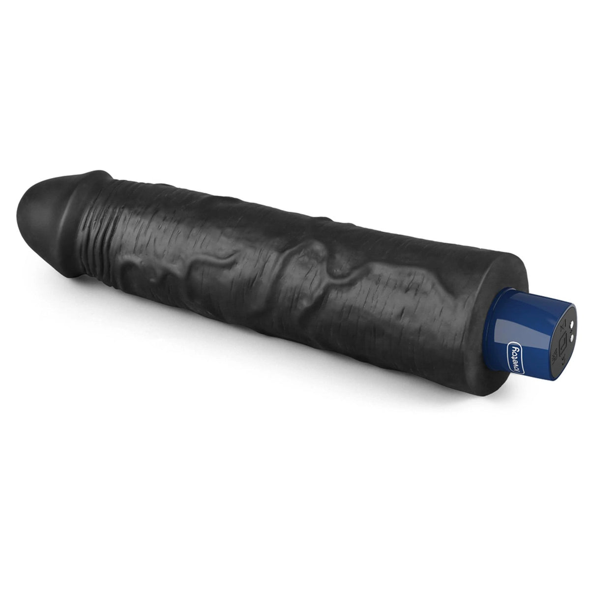 Dildó Softee 10 funkció – újratölthető, vibrációs, fekete 10-LV330222 | Lovetoy