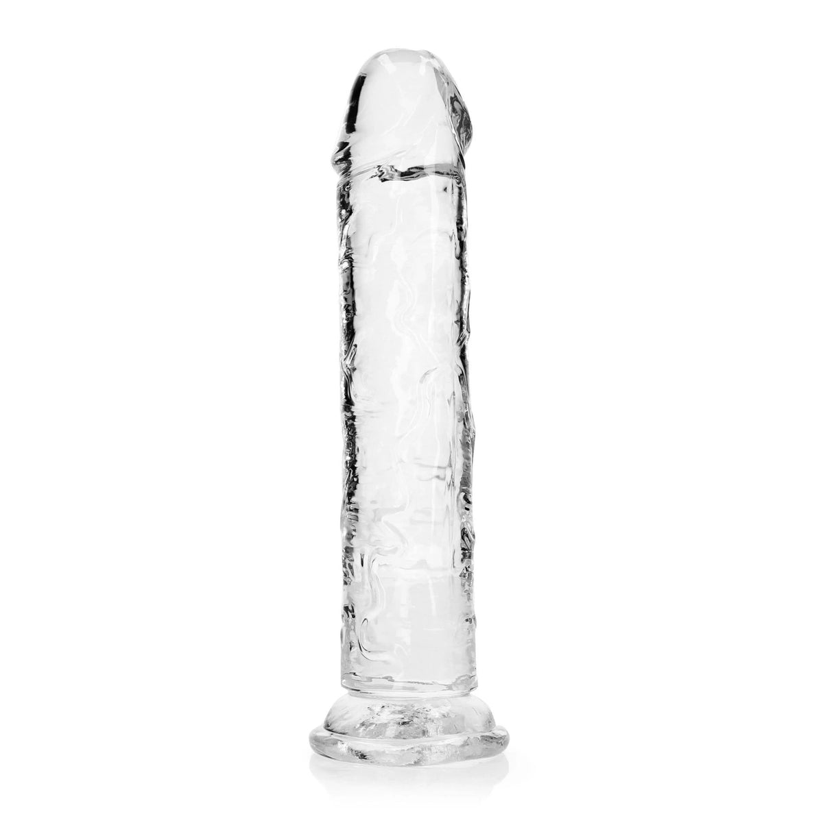 Consolador realista Straight 7.2 cm – con ventosa, transparente | RealRock