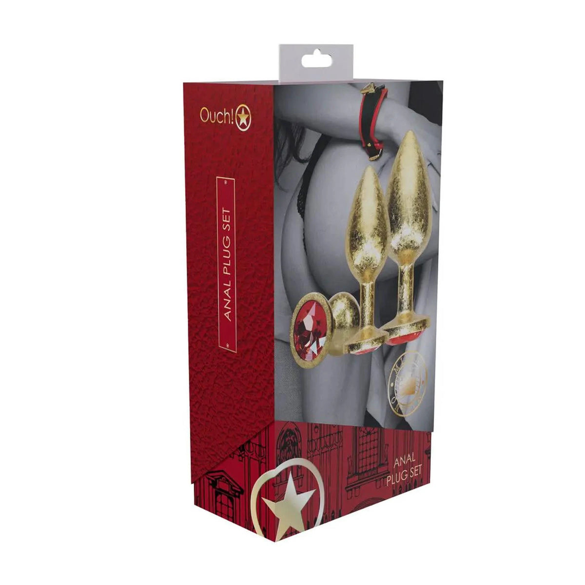 Plug anal Milan – doré | Ouch!