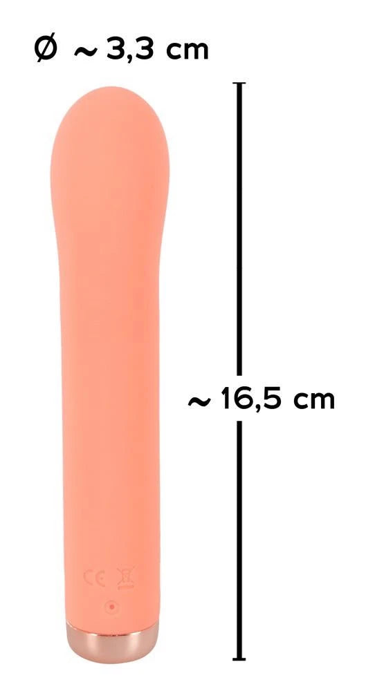 Vibratore punto G 10 funzioni – ricaricabile, arancione | Peachy