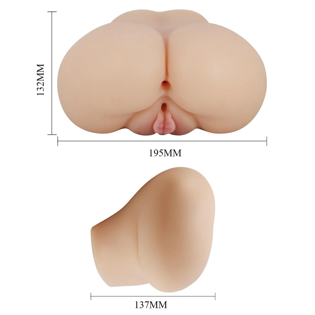 Masturbatore Luna holes – vibrante, doppio, nude | Crazy Bull