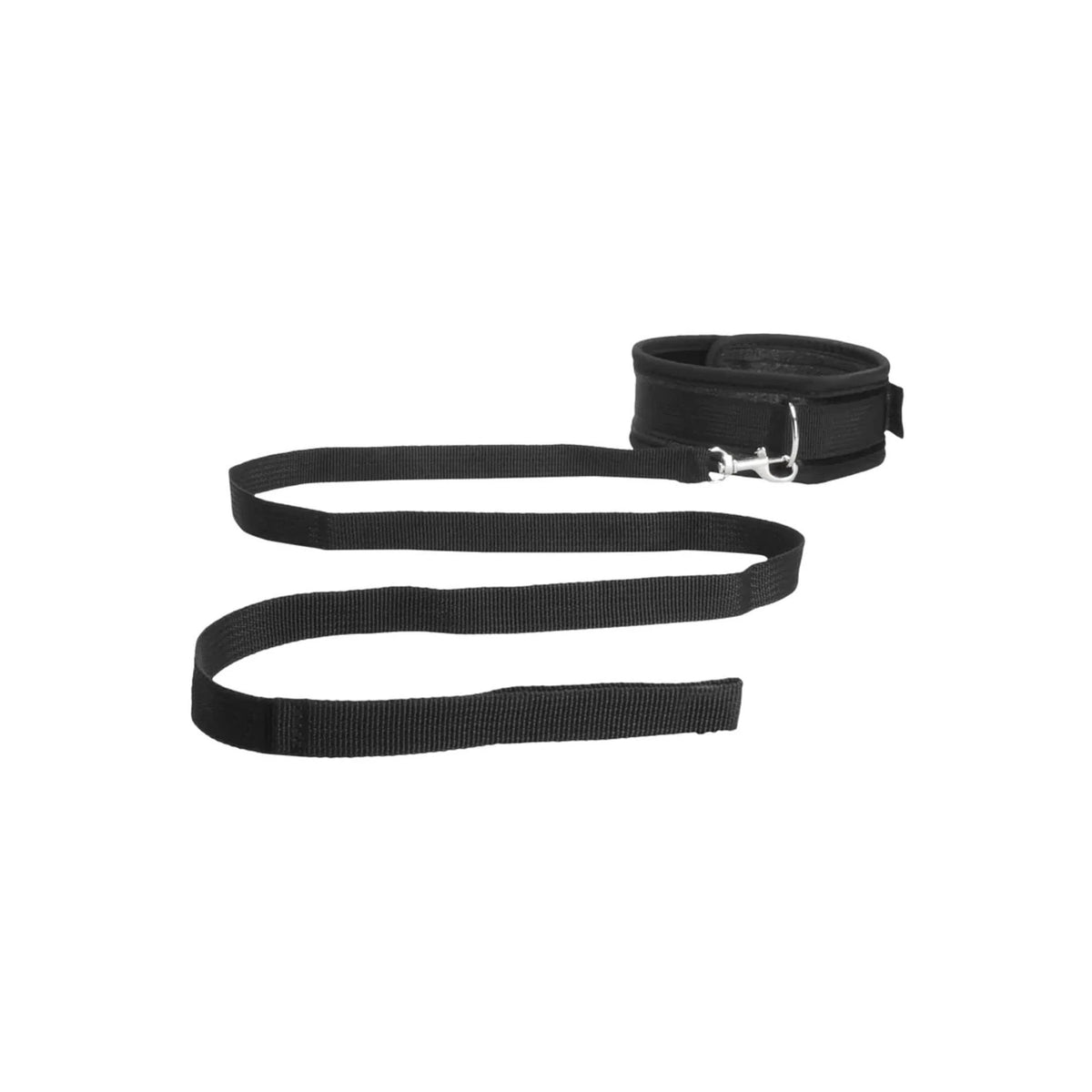Amarra bondage Velvet Collar with Leash – preta | Ouch!