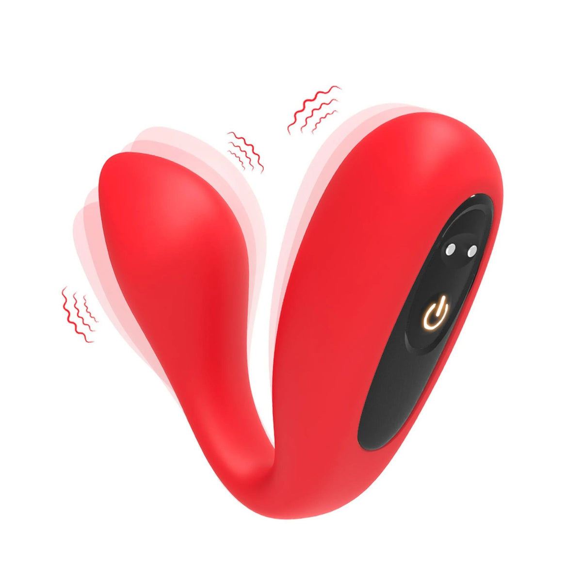 Stimolatore clitorideo Ultrasonic Wave 9 funzioni – ricaricabile, rosso | Favorites