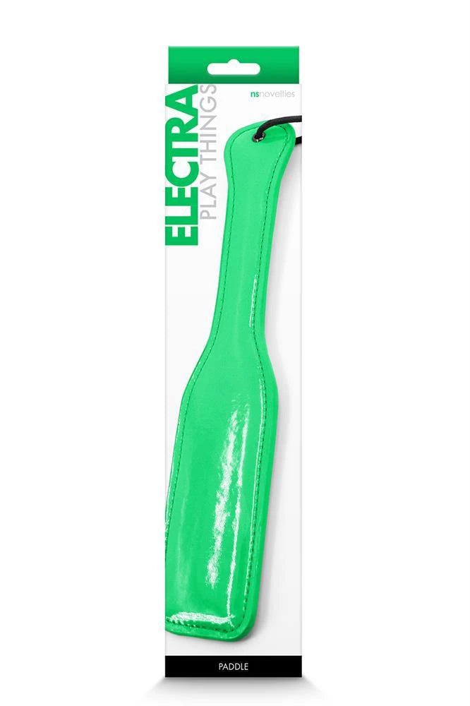 Frusta Electra Paddle – verde | NS Novelties
