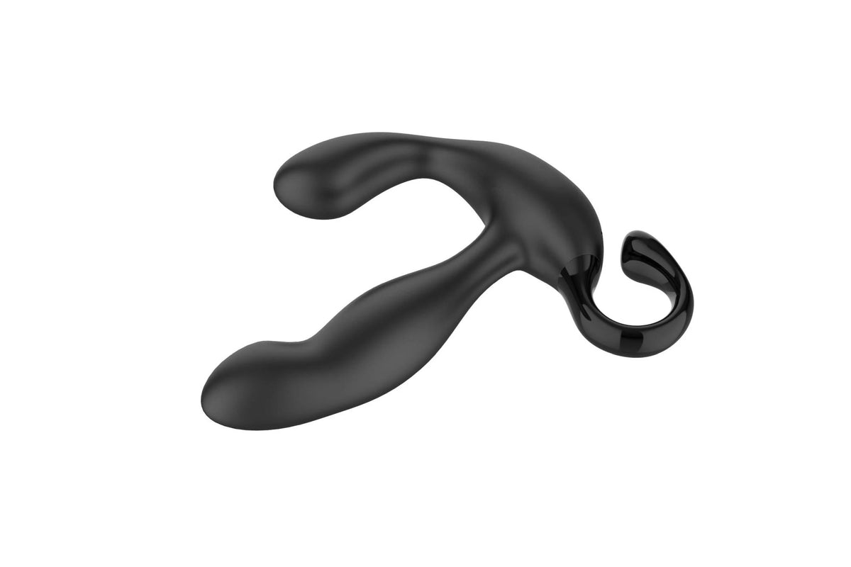Massajador de próstata Wiggle – com controlo remoto, vibratório, preto | Favorites