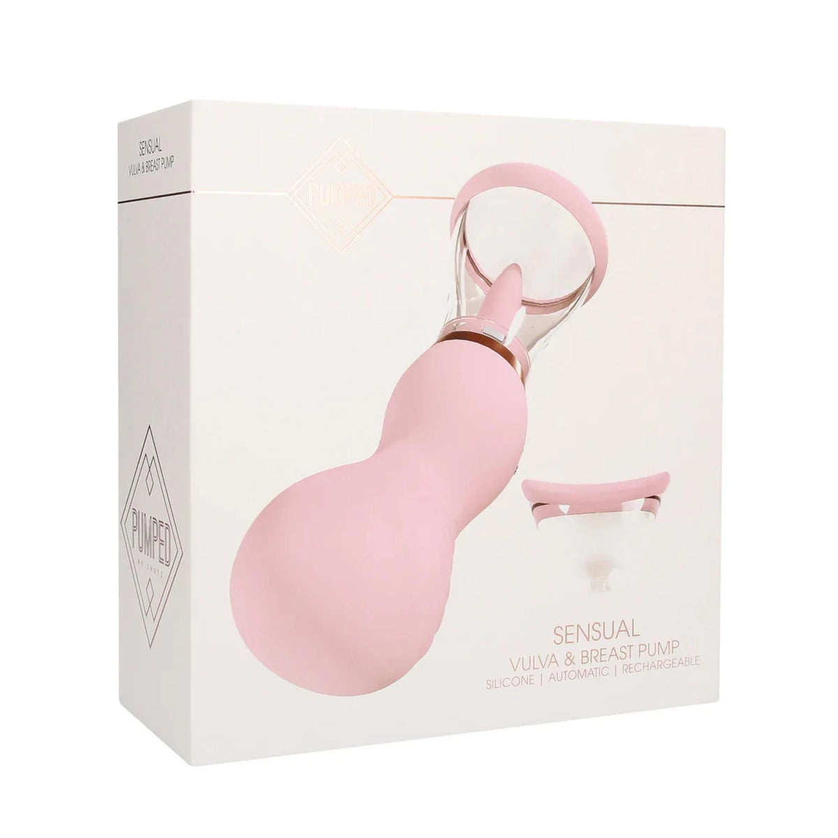 Pompa per il pene Sensual Vulva – ricaricabile | Pumped