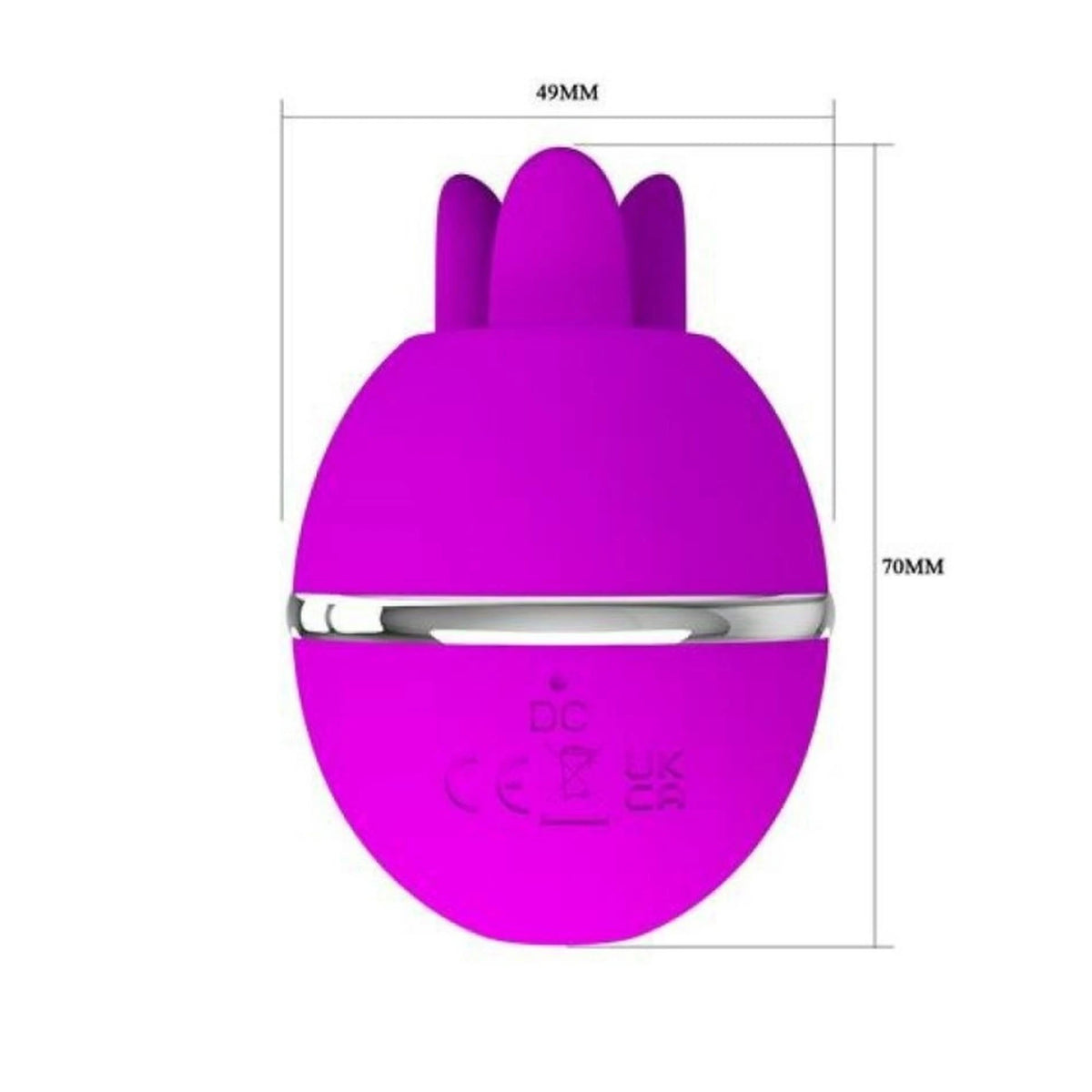 Stimolatore clitorideo Gemini 3 funzioni – ricaricabile | Pretty Love