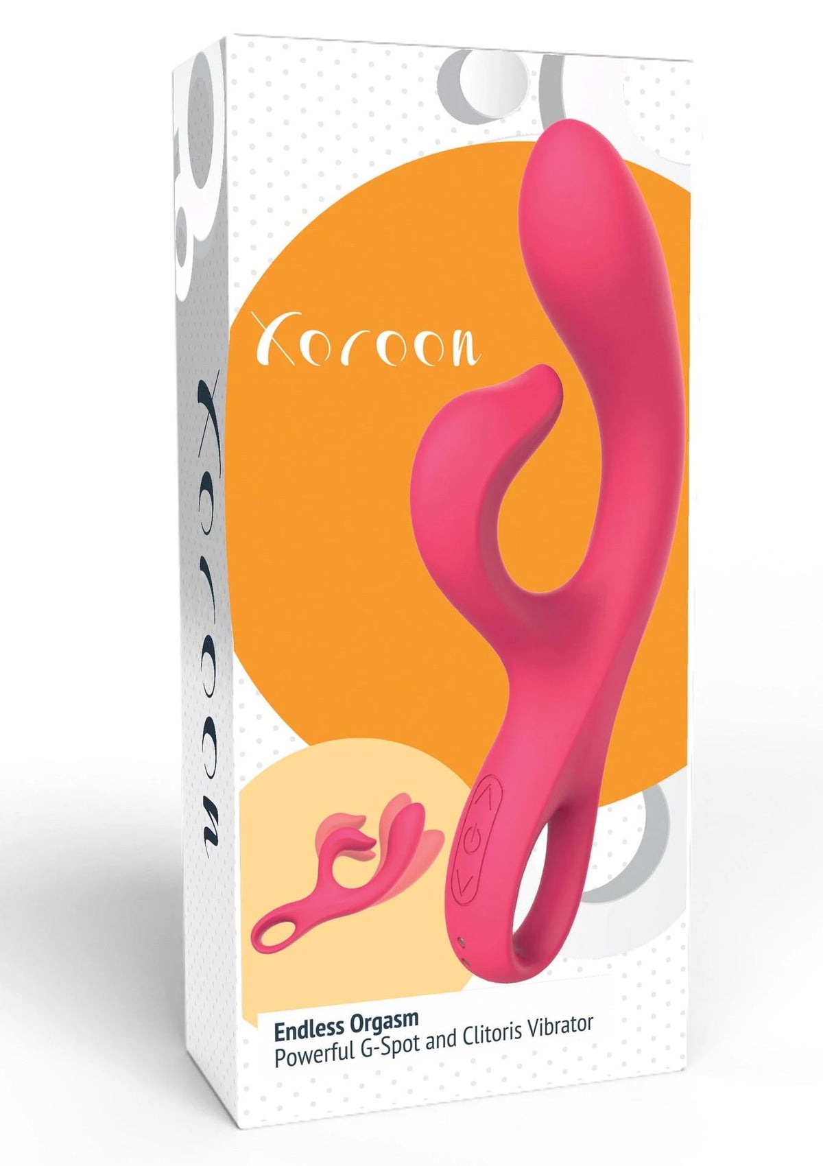 Vibratore punto G Endless 10 funzioni – ricaricabile, fucsia | XOCOON