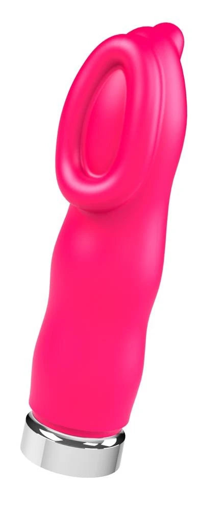 Stimolatore clitorideo Luv Foxy 11.3 cm – ricaricabile, rosa | VeDO