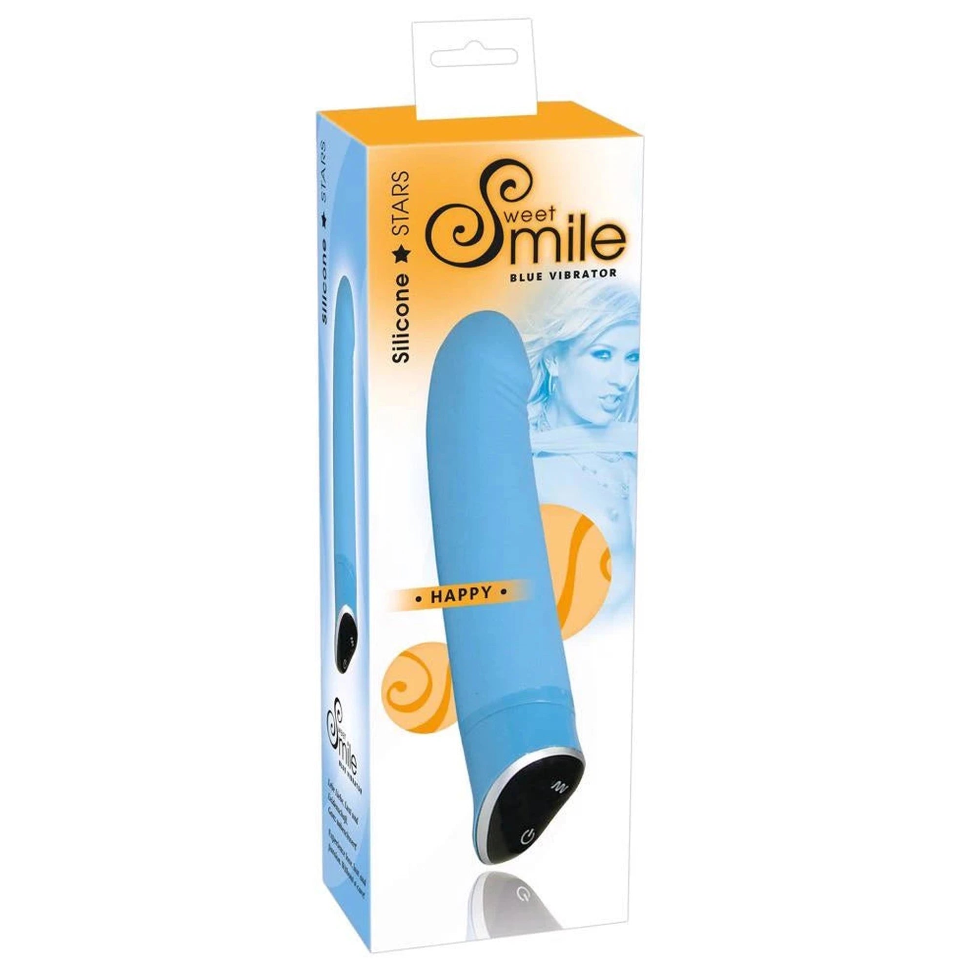 Vibromasseur Smile Happy Blue