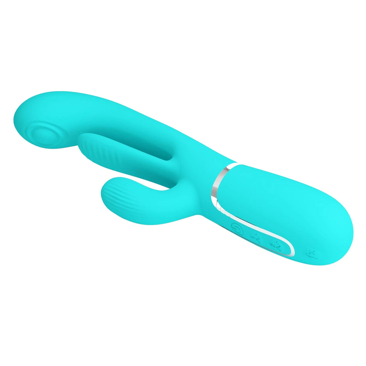 Vibrador rabbit Twinkled Tenderness 7 thumping 7 funções – azul claro | Pretty Love