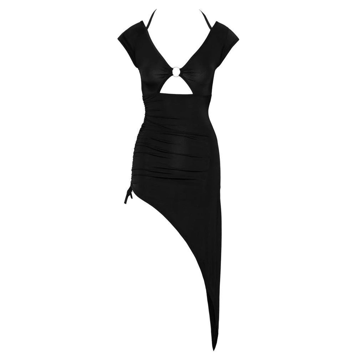 Vestido – halter, mini, preto | Cottelli PARTY
