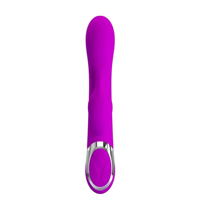 Rabbit-Vibrator Neil 12 Funktionen – wiederaufladbar, aufblasbar, lila | Pretty Love