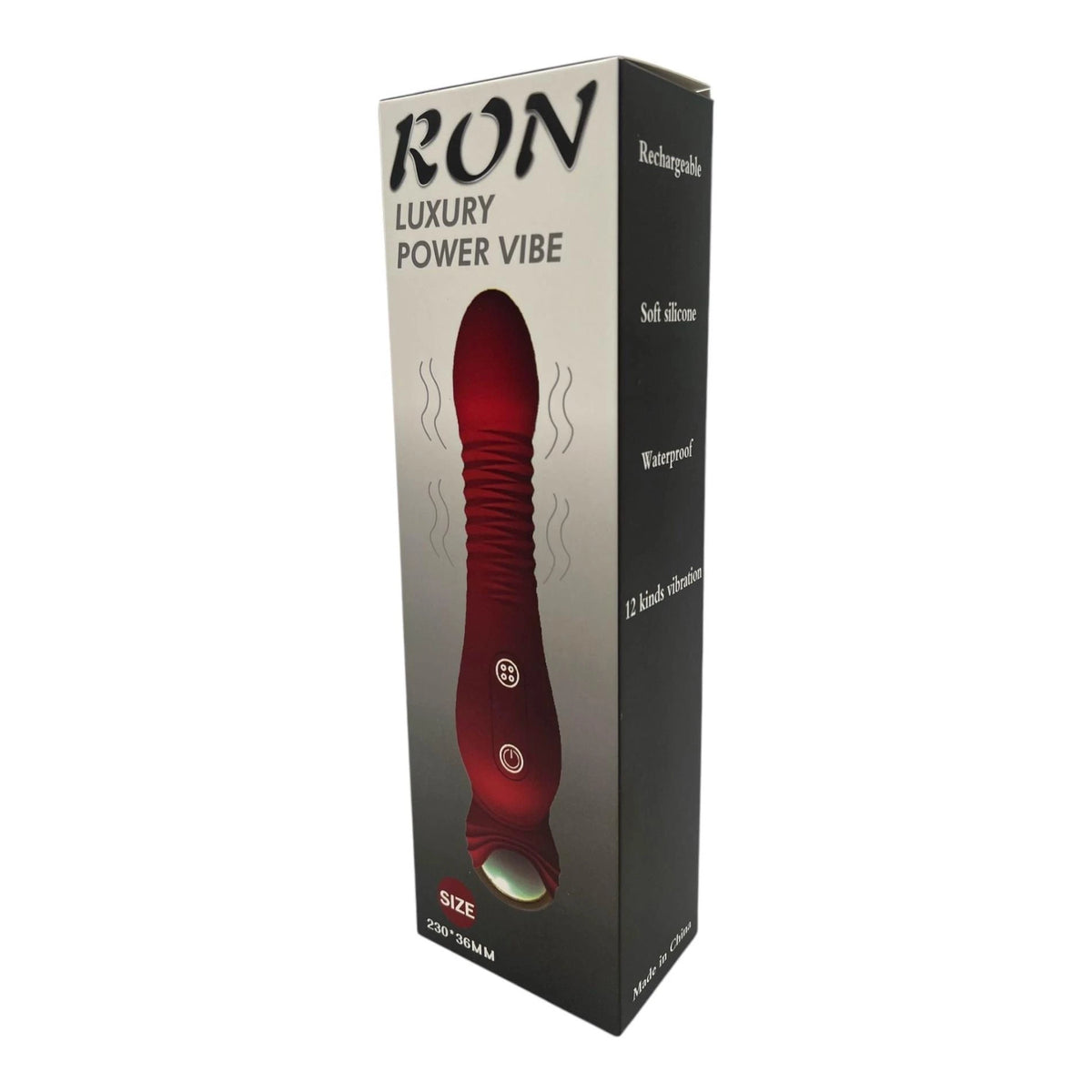 Vibrador ponto G Ron 12 funções – recarregável | Power Escorts