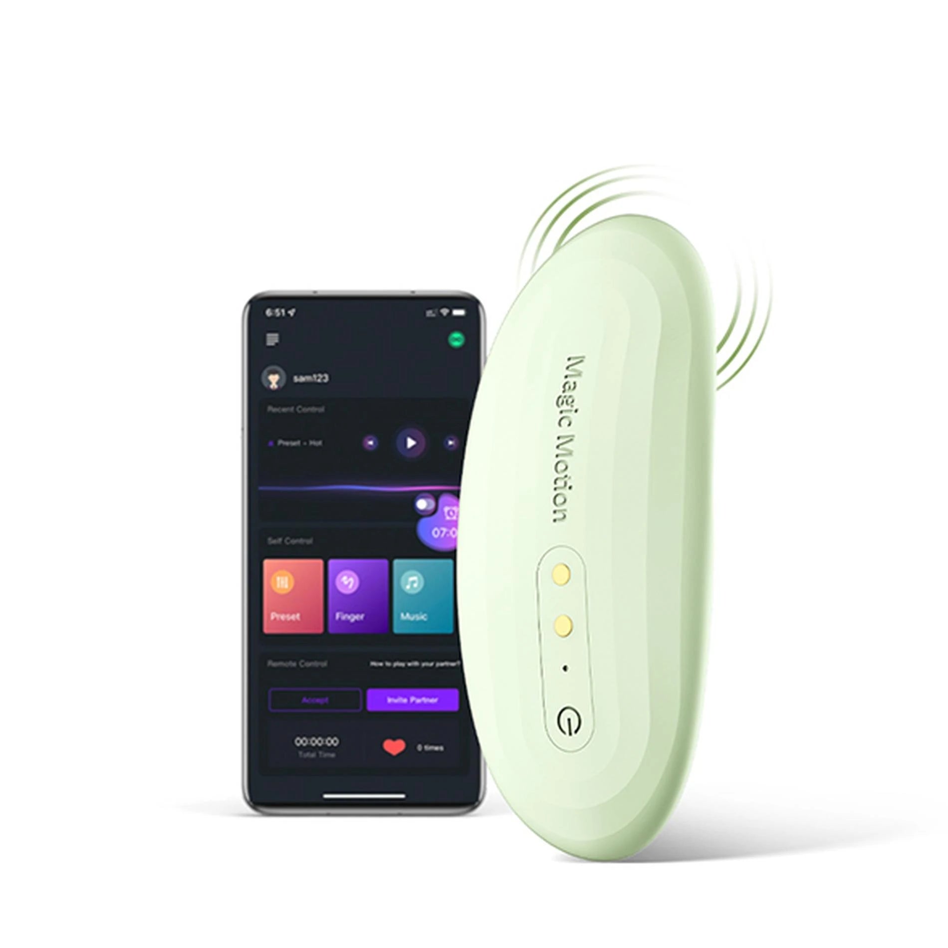MAGIC MOTION-NYX VIBREUR CULOTTE INTELLIGENT VERT