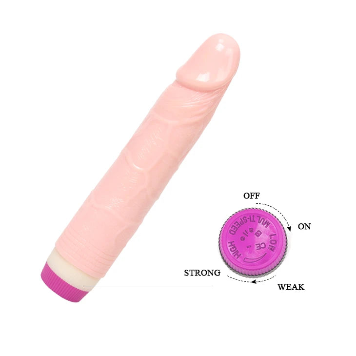 Vibromasseur réaliste Waves – nude BW-001061 | Baile