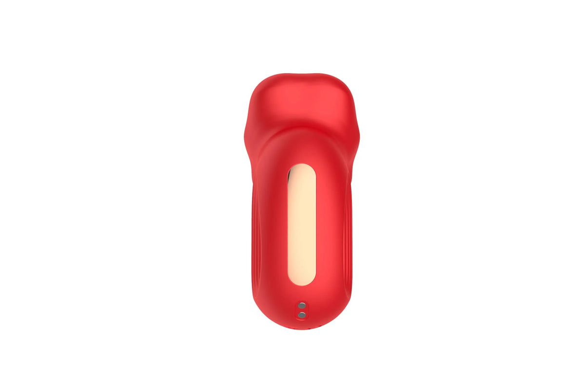 Stimolatore clitorideo Oral – ricaricabile, rosso | Favorites