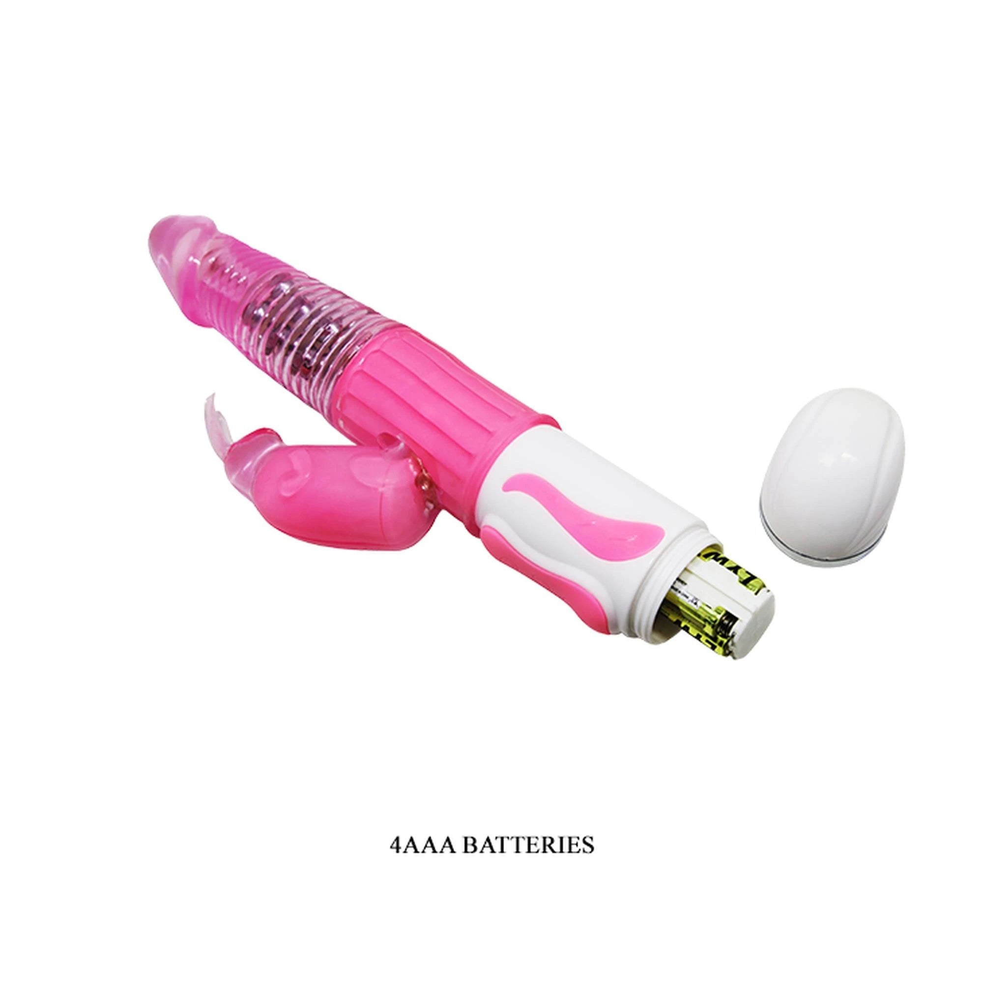 BAILE- Fasination Vibrator Rose, 12 fonctions de vibration, 4 fonctions de rotation