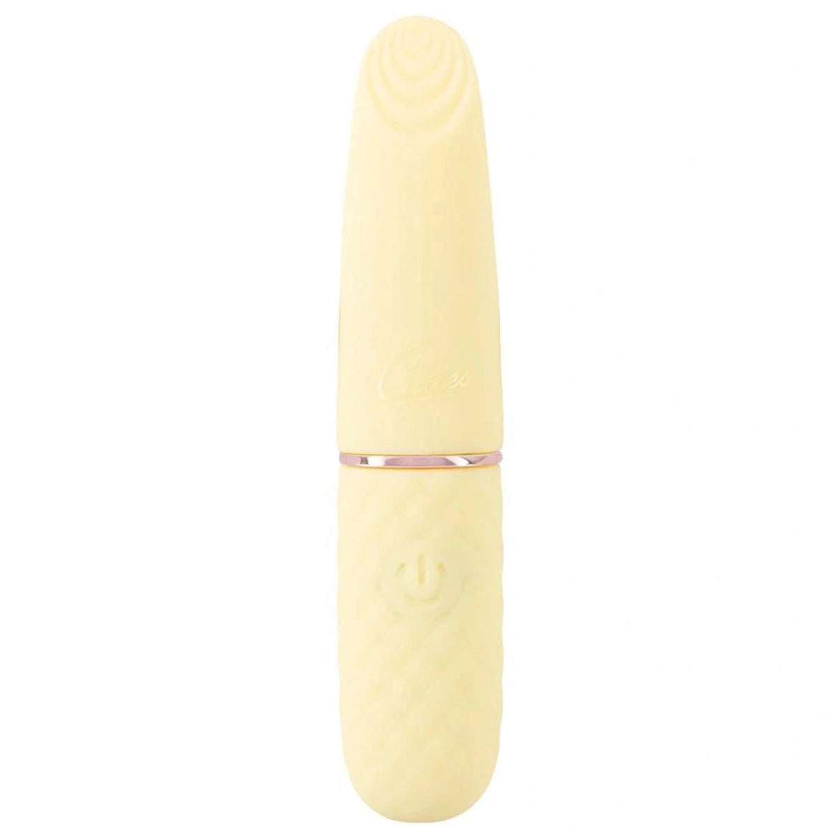 Mini vibratore 10.5 cm – ricaricabile, giallo | Cuties