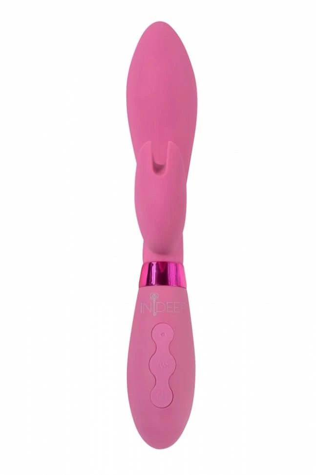 Vibrateur Rechargeable Vibrateur Indeep Malena Magenta