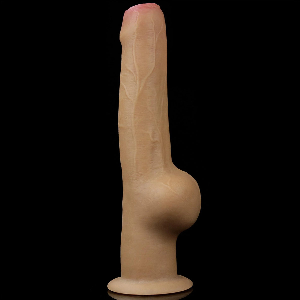 Consolador realista Handle 27.8 cm – con ventosa, nude | Lovetoy