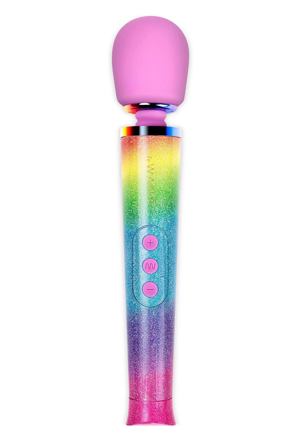 Massajador wand All That Glimmers 6 funções – recarregável, rosa