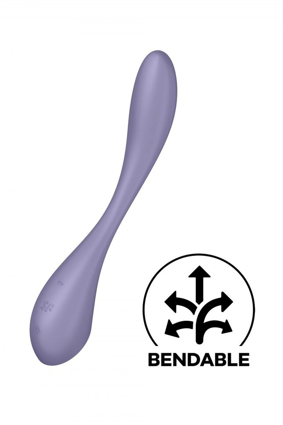 Vibratore punto G 5+ – controllo da app, ricaricabile, lilla | Satisfyer