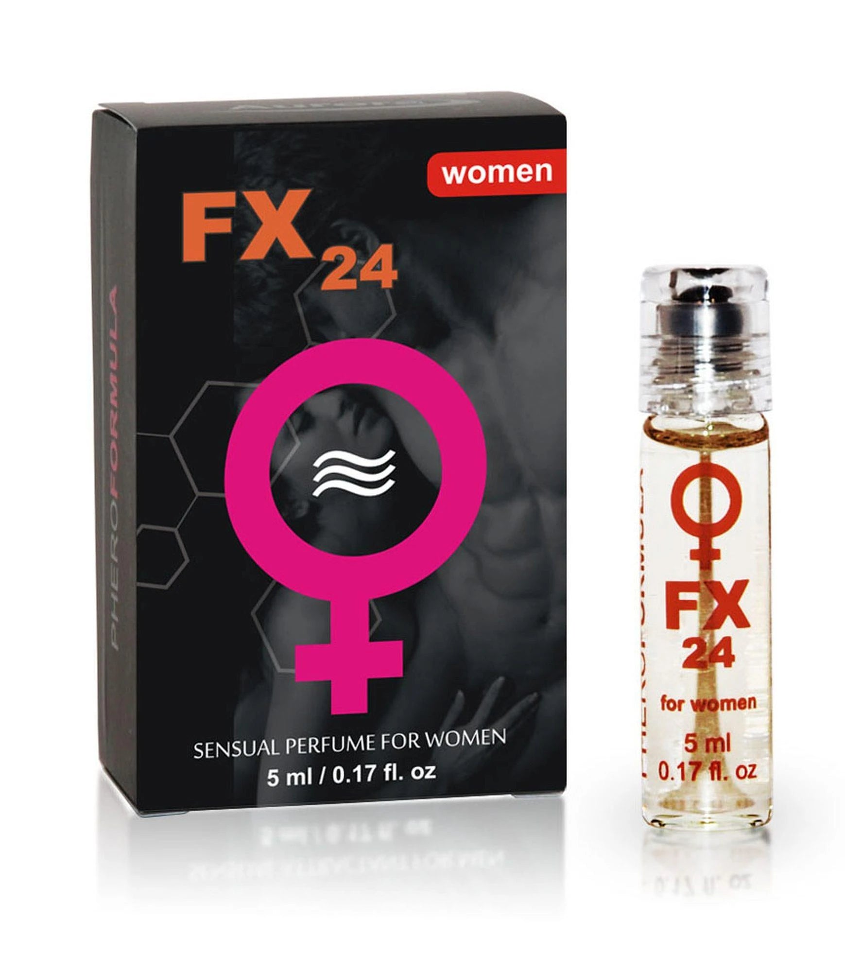 Phéromones-FX24 pour femme - roll-on aromatique 5 ml