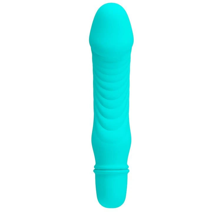 Mini vibratore Stev 10 funzioni – azzurro | Pretty Love