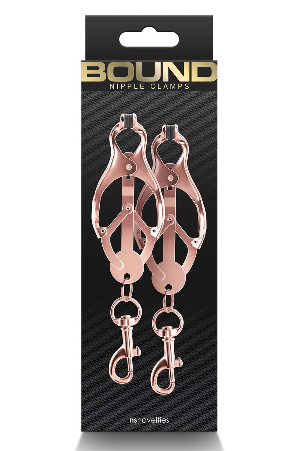 Pinze per capezzoli Bound Clamps C3 – oro | NS Novelties