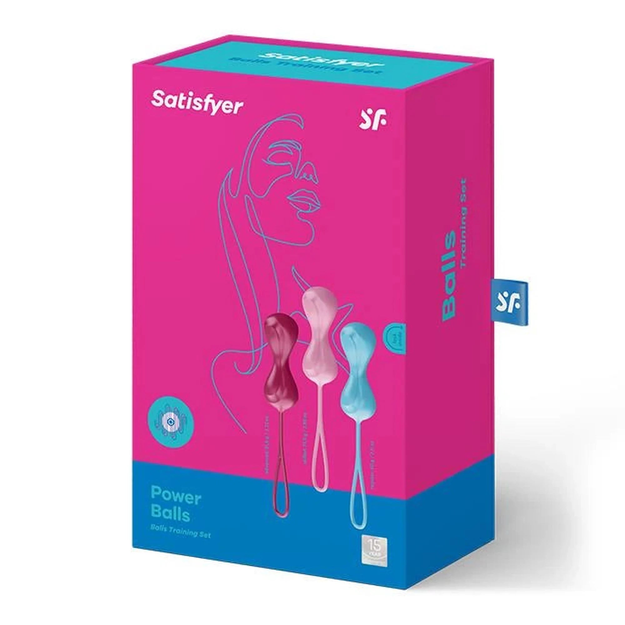 Zestaw-Satisfyer Balls C02 double (set of 3) medium
