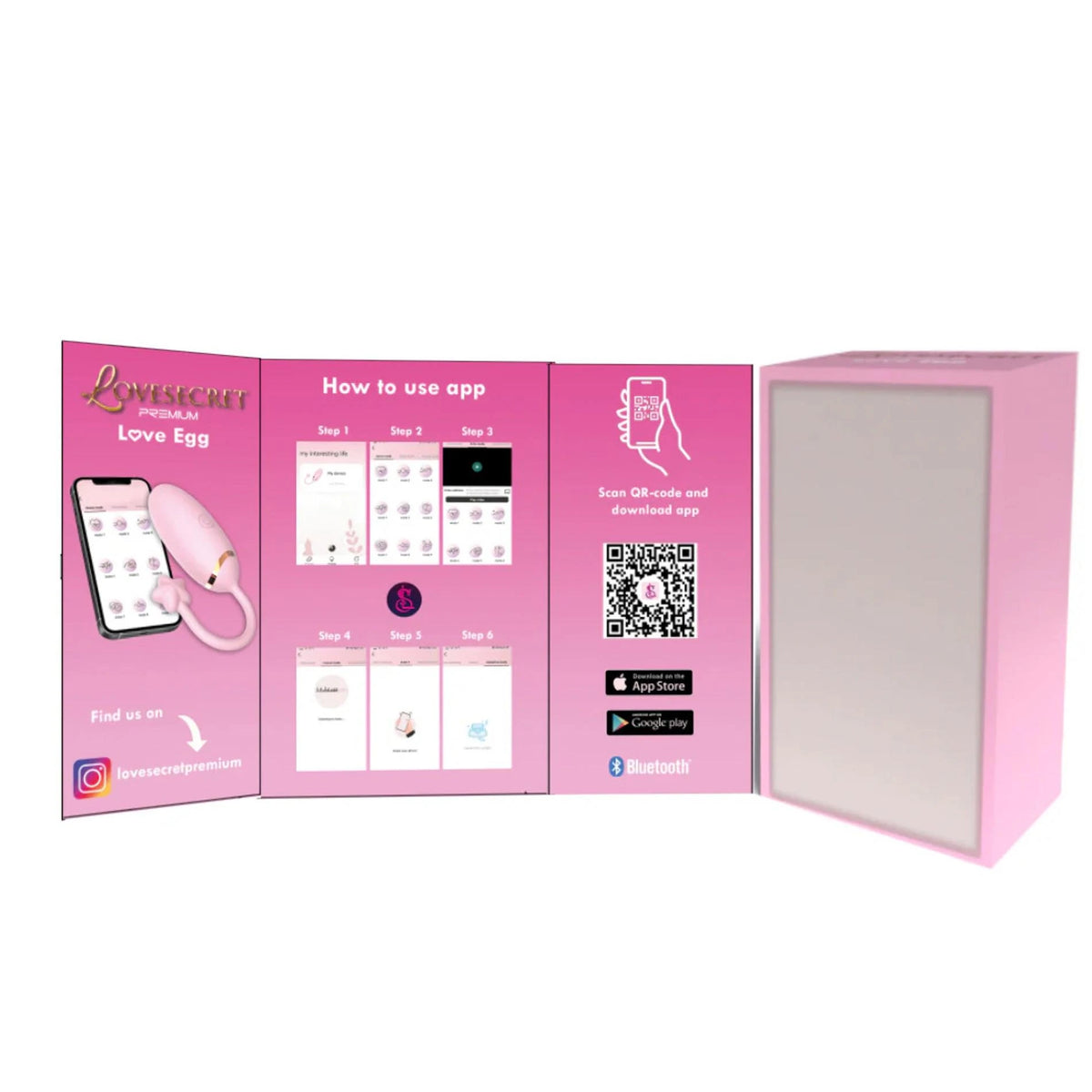 Ovetto vibrante 9 funzioni – controllo da app | Lovesecret