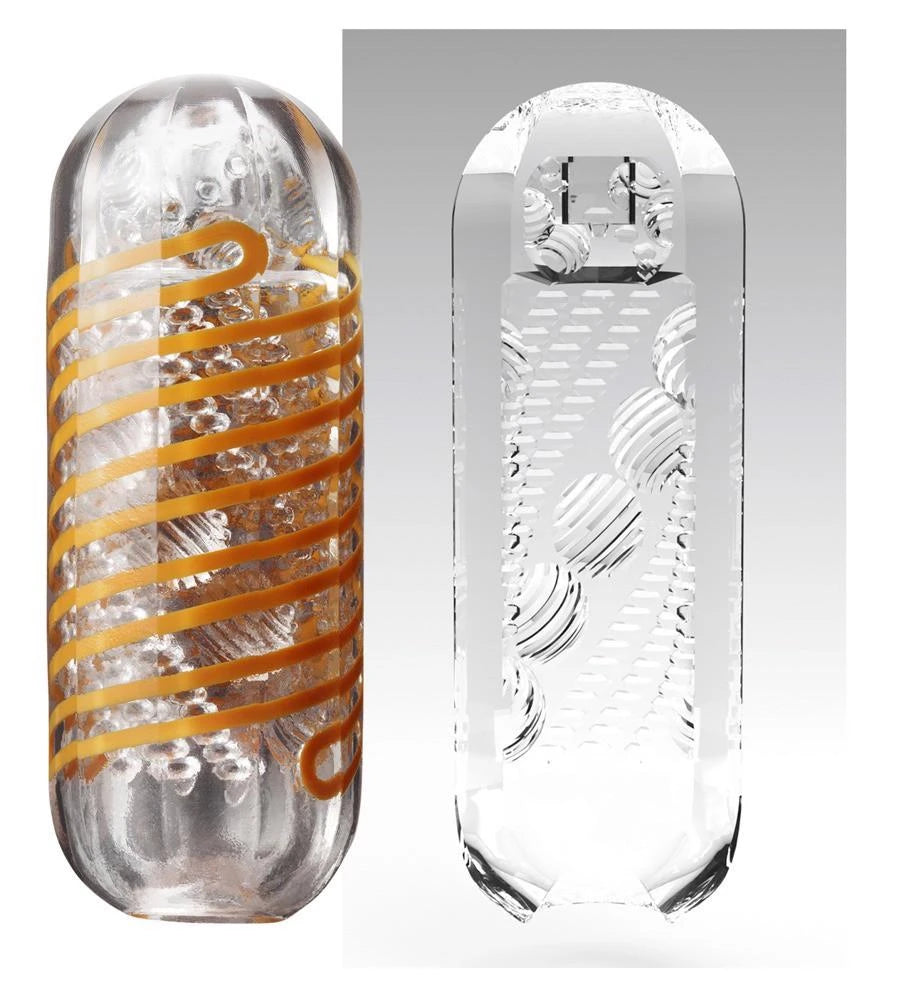 Masturbatore Spinner Shell 13 cm – trasparente 05383100000 | TENGA