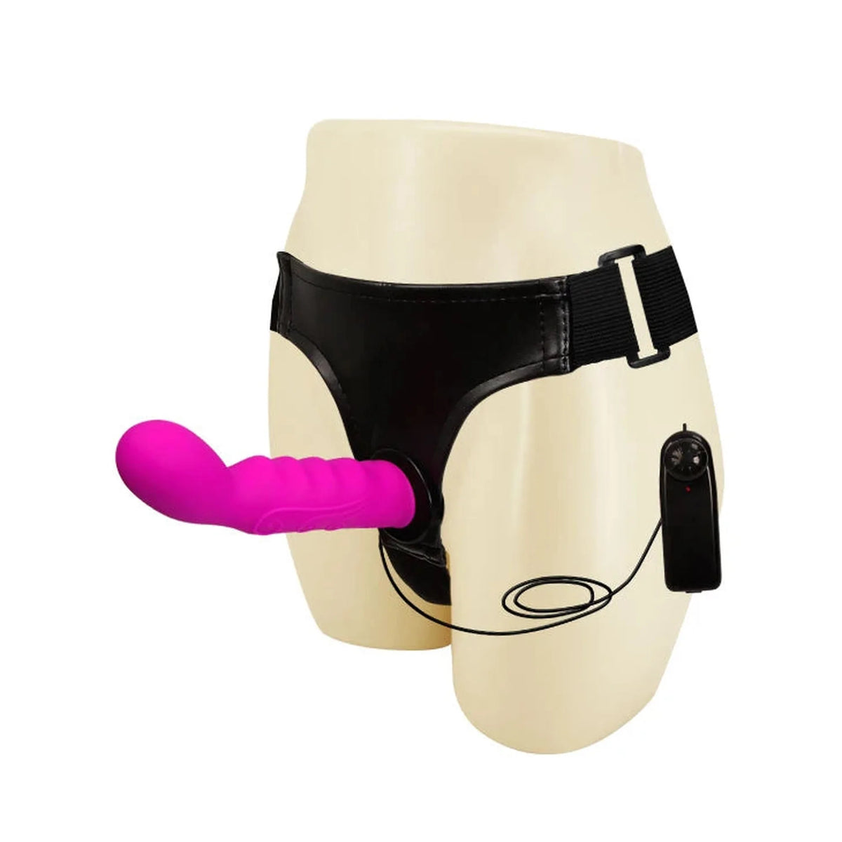 Arnés strap-on – con mando a distancia, vibrador BW-022041 | Baile