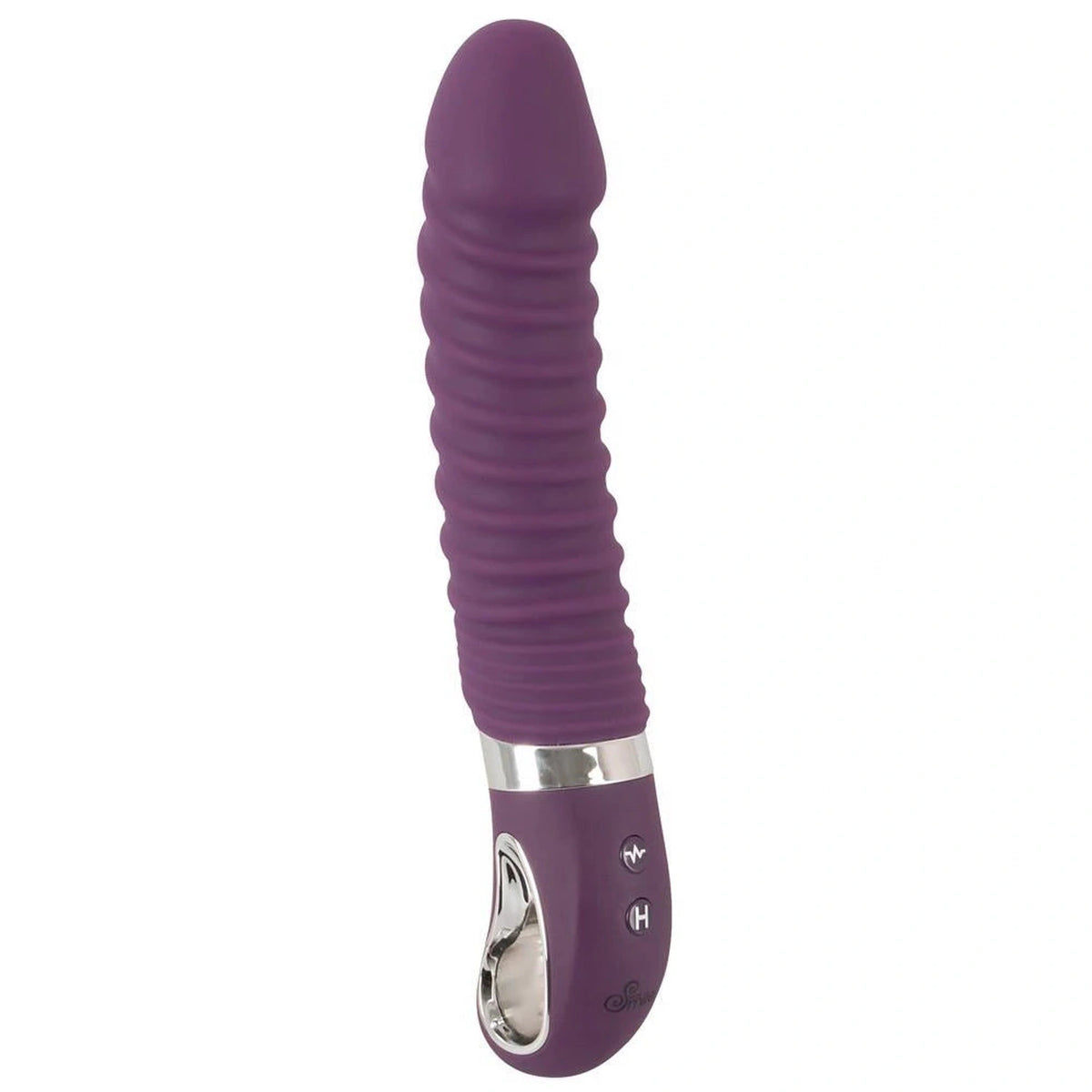 Classic vibrator 12 functions – rechargeable, heating, purple | Sweet Smile