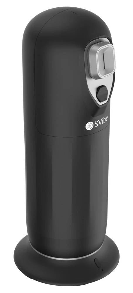 Maszturbátor Ikon 10 funkció – melegítő, lökő, fekete | SVibe