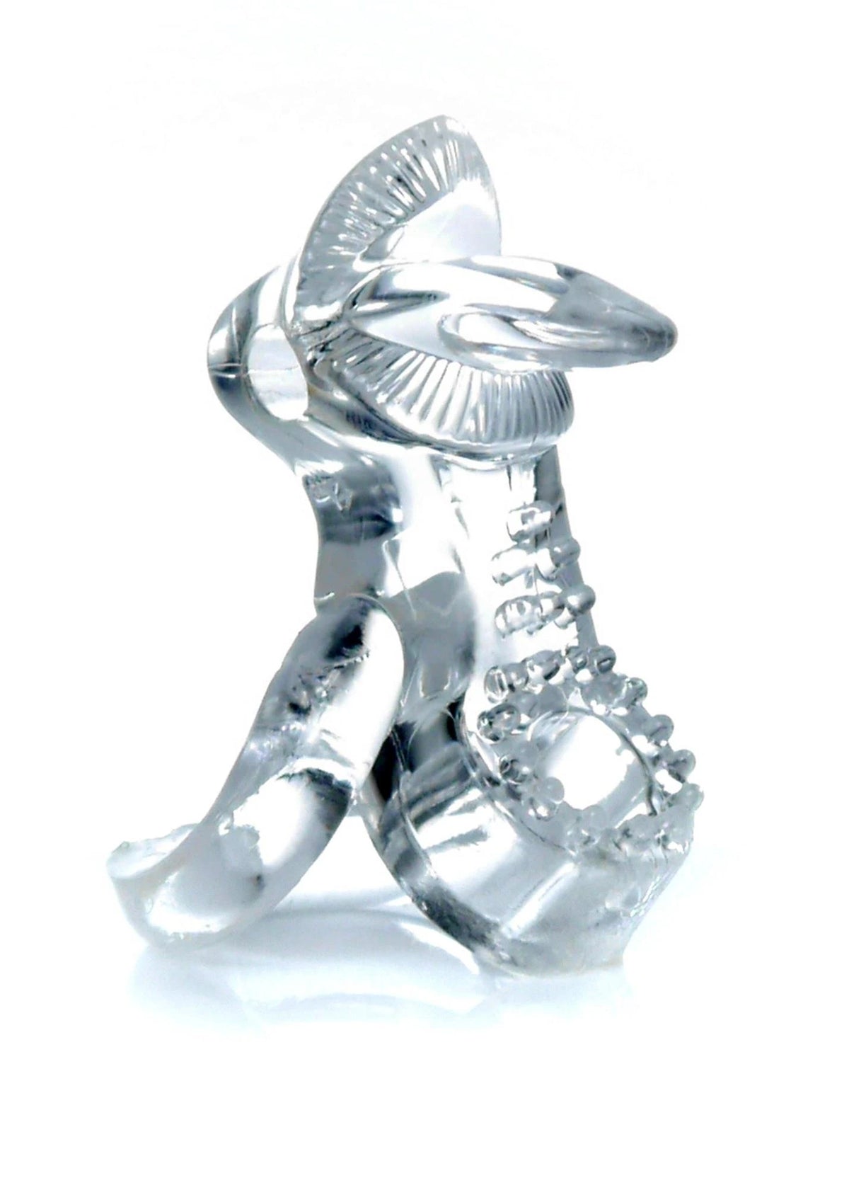 Anello fallico Pierścień-Tongue – vibrante, trasparente | Favorites