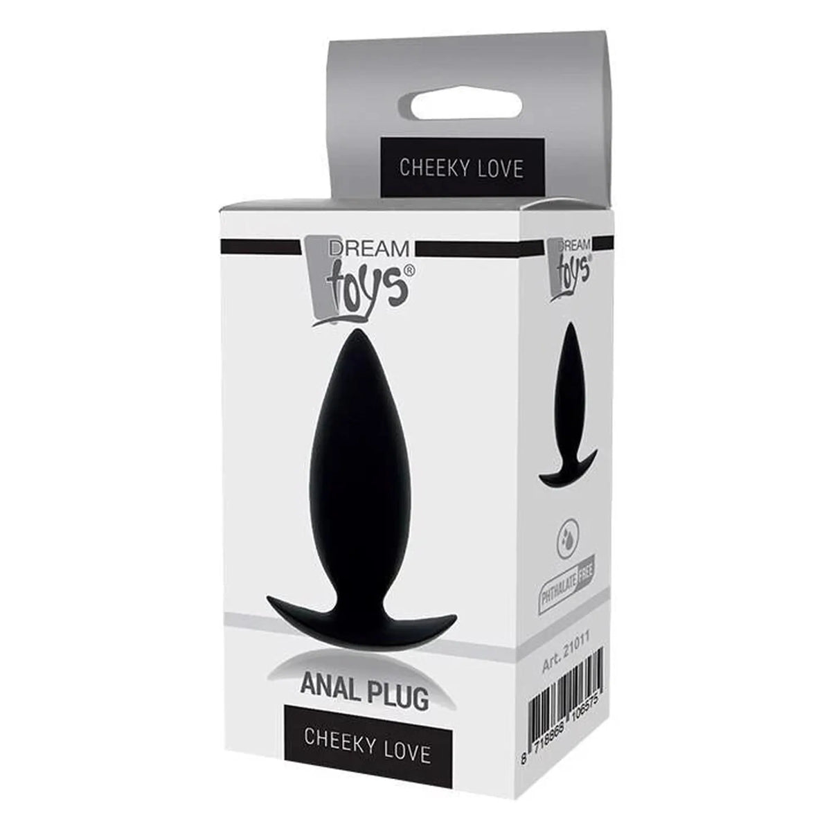 Analplug Cheeky – schwarz | Dream Toys