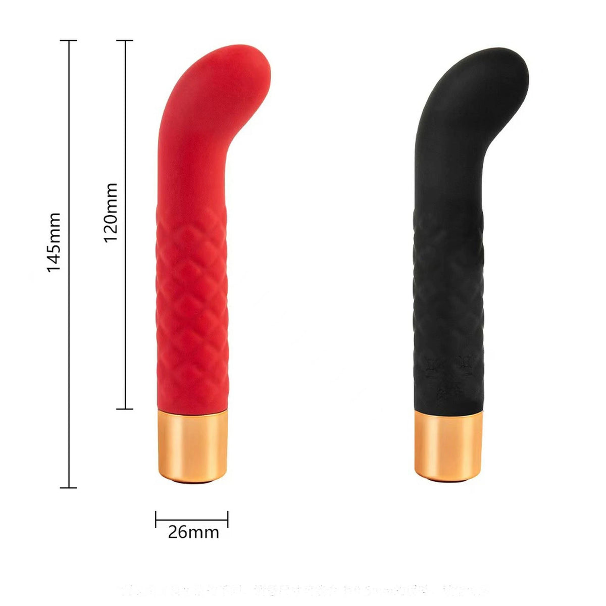 Vibrador punto G 7 funciones – recargable, rojo | Favorites