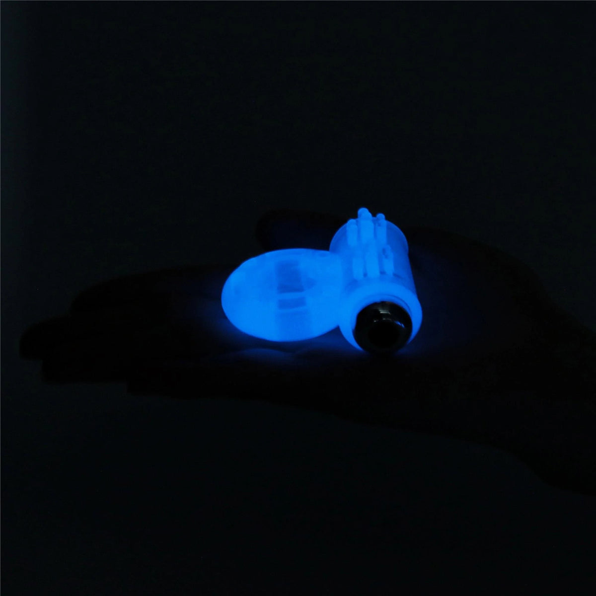 Anillo para el pene Lumino Play – vibrador, azul 10-LV343215 | Lovetoy