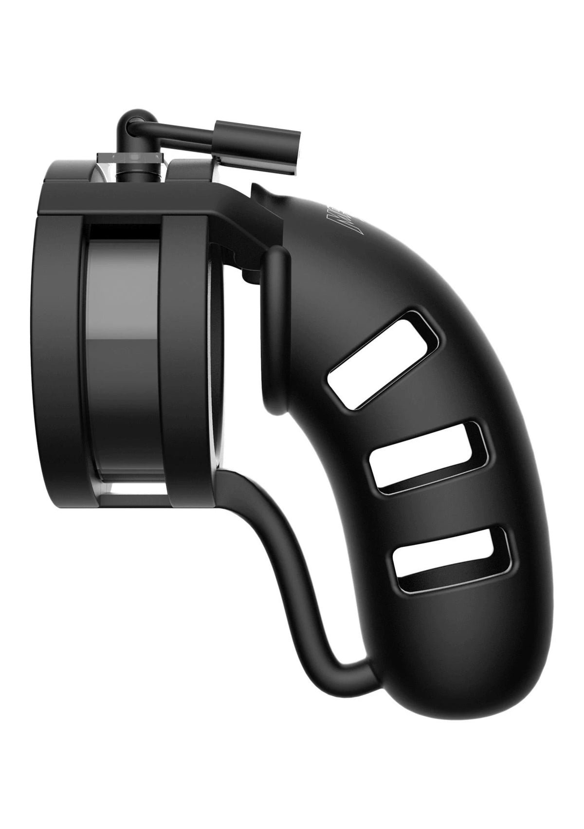 Dispositivo de castidad Model 19 Cage with Ballsplitter – negro | ManCage