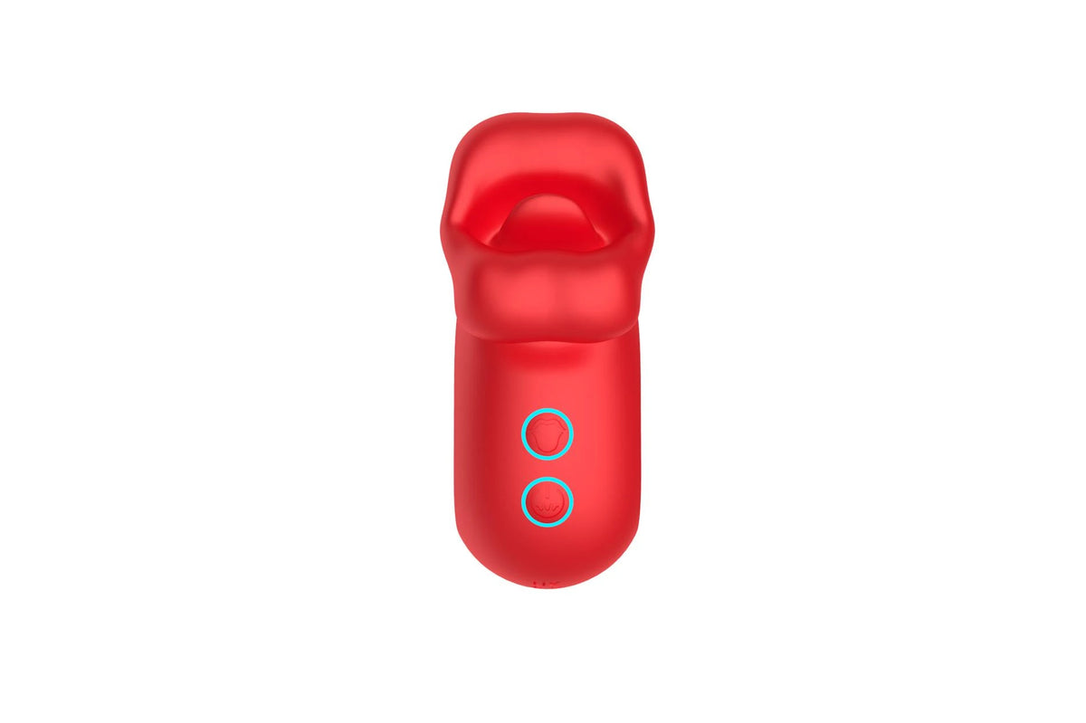 Stimolatore clitorideo Oral – ricaricabile, rosso | Favorites