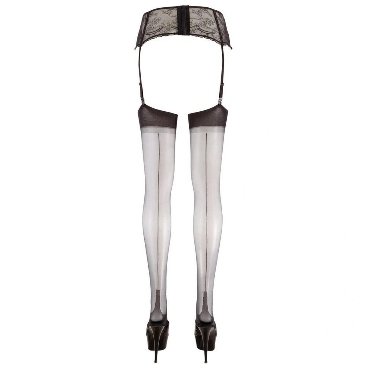 Harisnya – harisnyatartós, fekete 25403121641 | Cottelli LEGWEAR