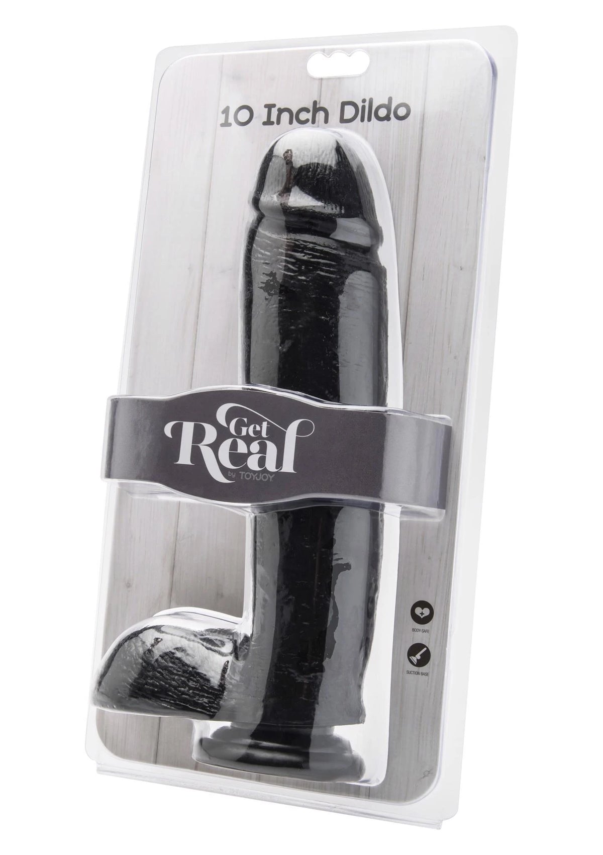 Dildo realistico – nero 30-10168-X-BLACK | ToyJoy