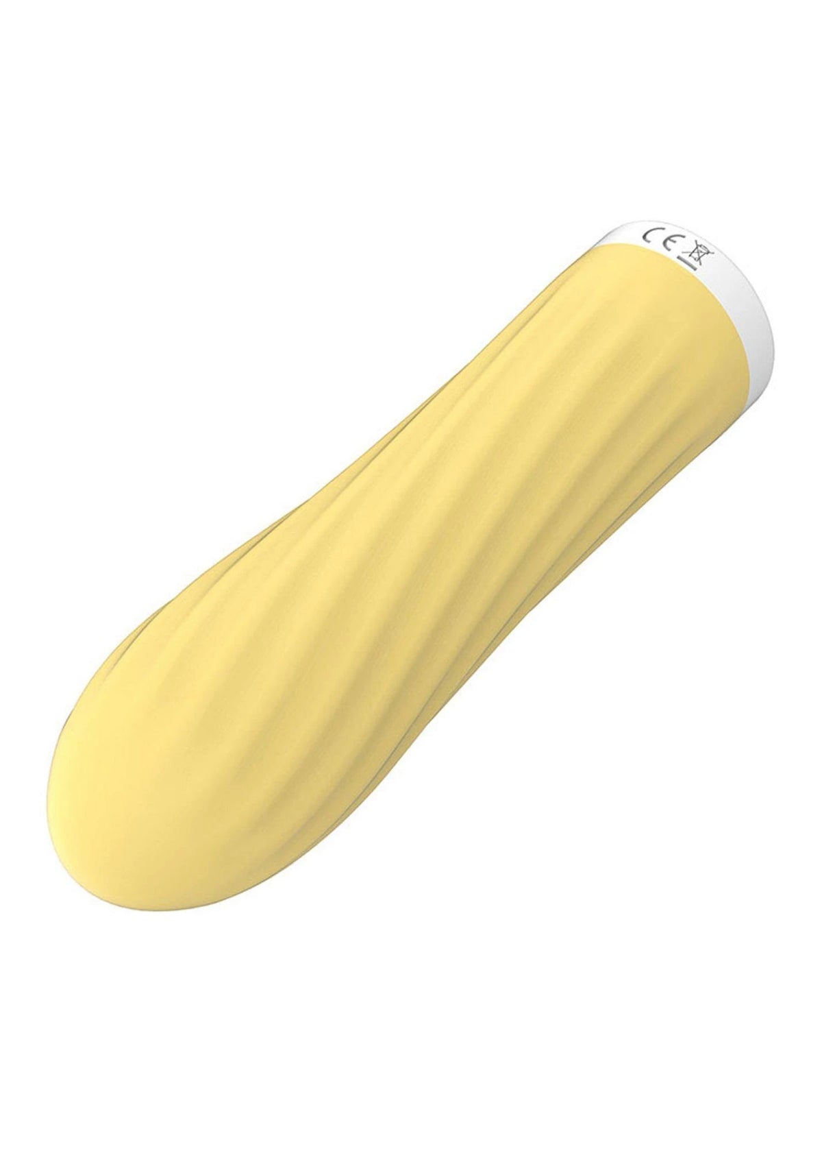 Mini vibratore Touch 10 funzioni – ricaricabile, giallo | Favorites