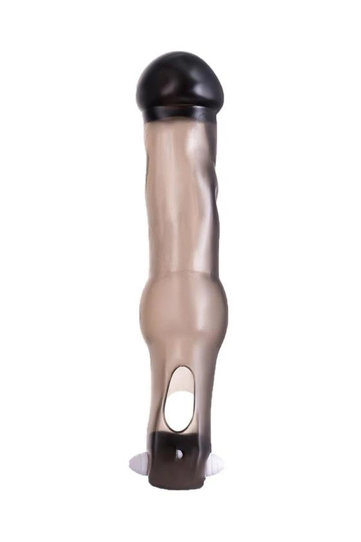 Capa para pénis xToyFa XLover increase – vibratória, preta