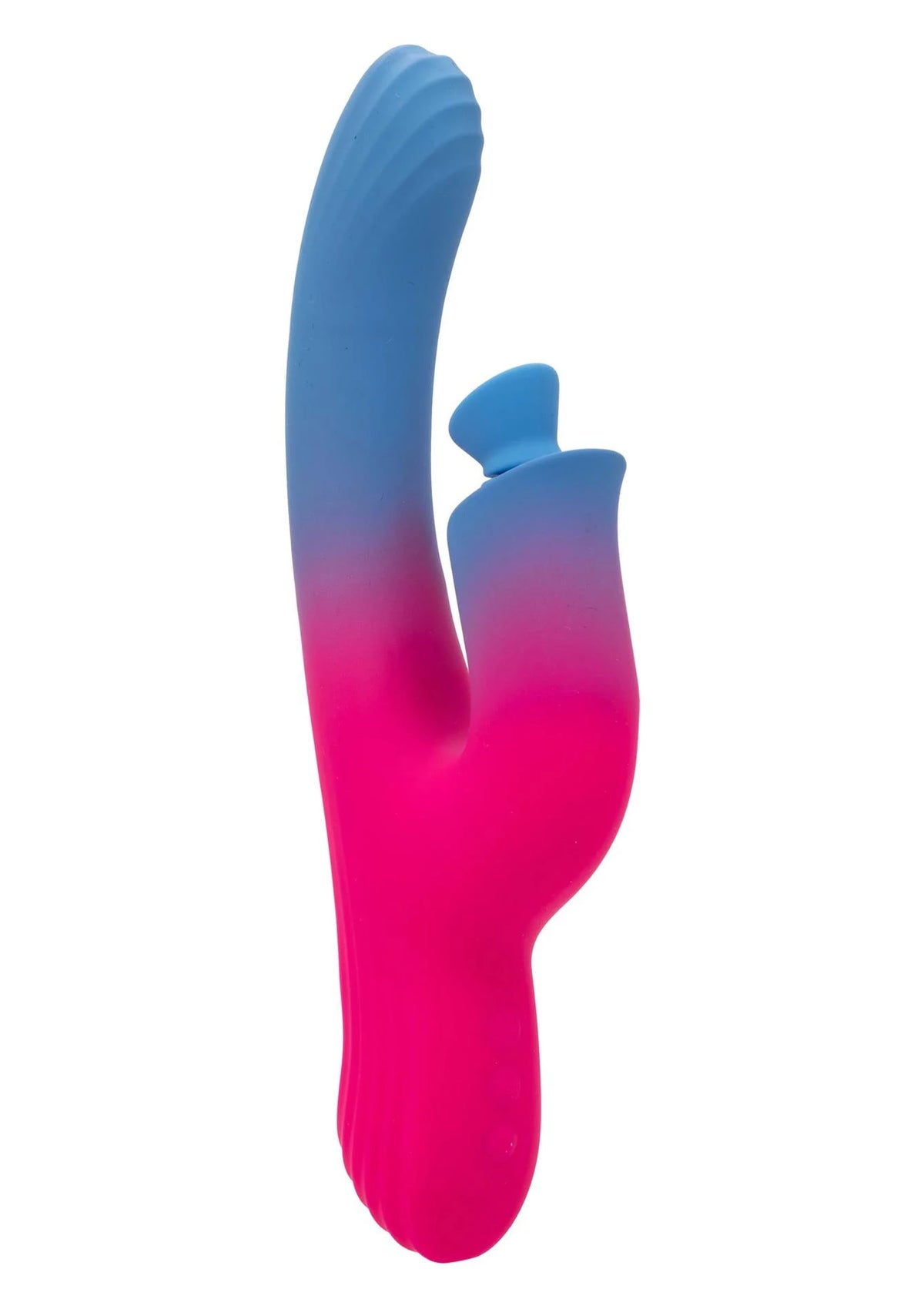 Stimulateur clitoridien 10 fonctions – double, avec ventouse, rose | Calexotics