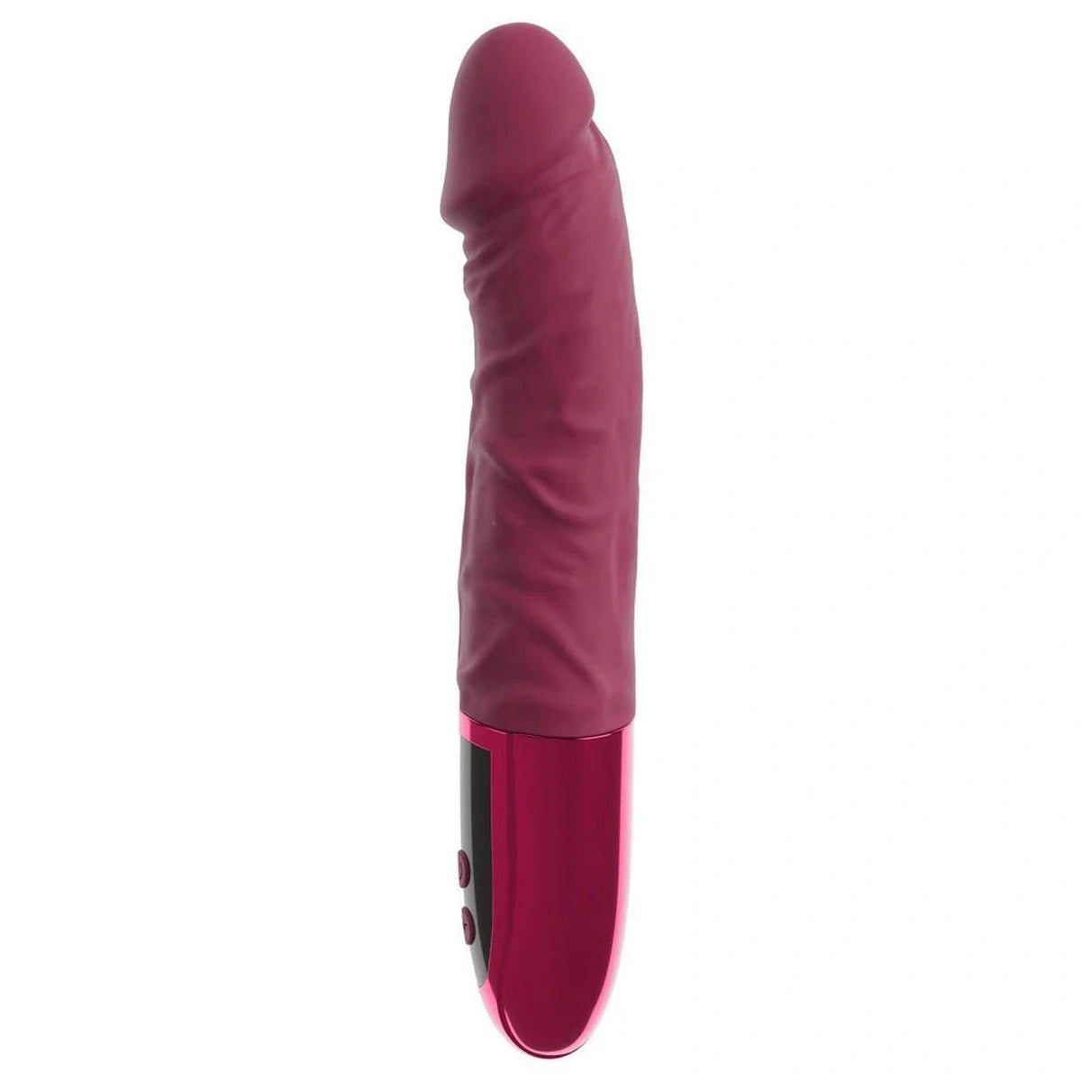 Vibromasseur réaliste Varelo 12 fonctions – rechargeable, rouge | beau coeur
