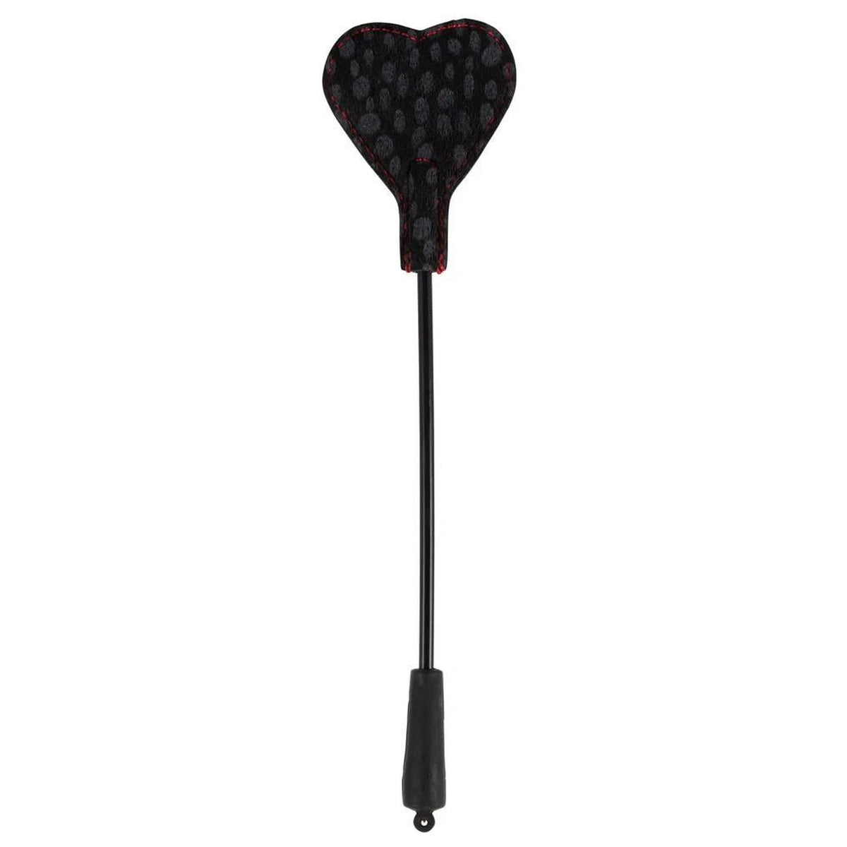 Korbács Crop – fekete 25 cm | Bad Kitty